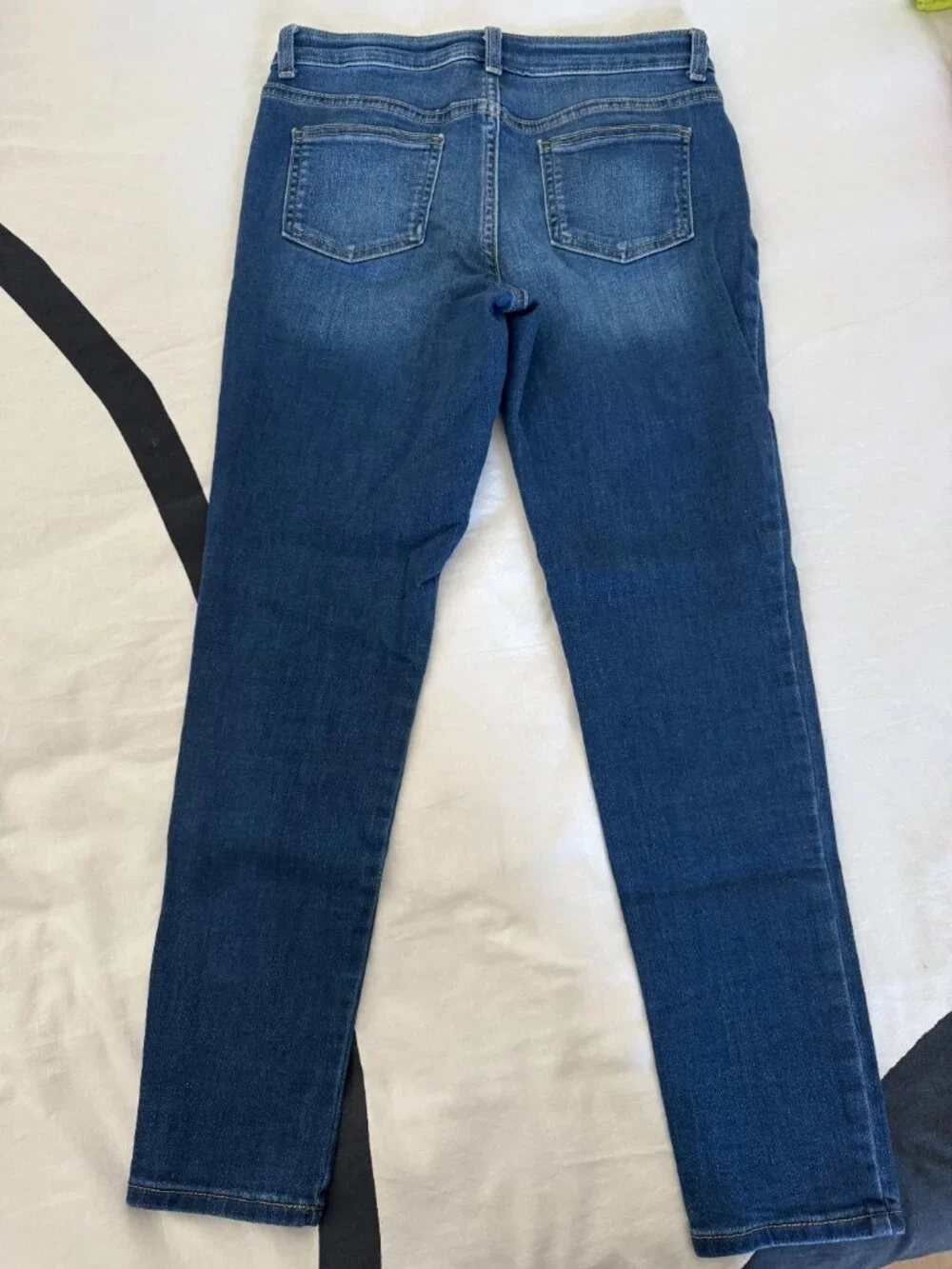 Like New Thereabouts Girls Straight Leg Jeans Sz 14